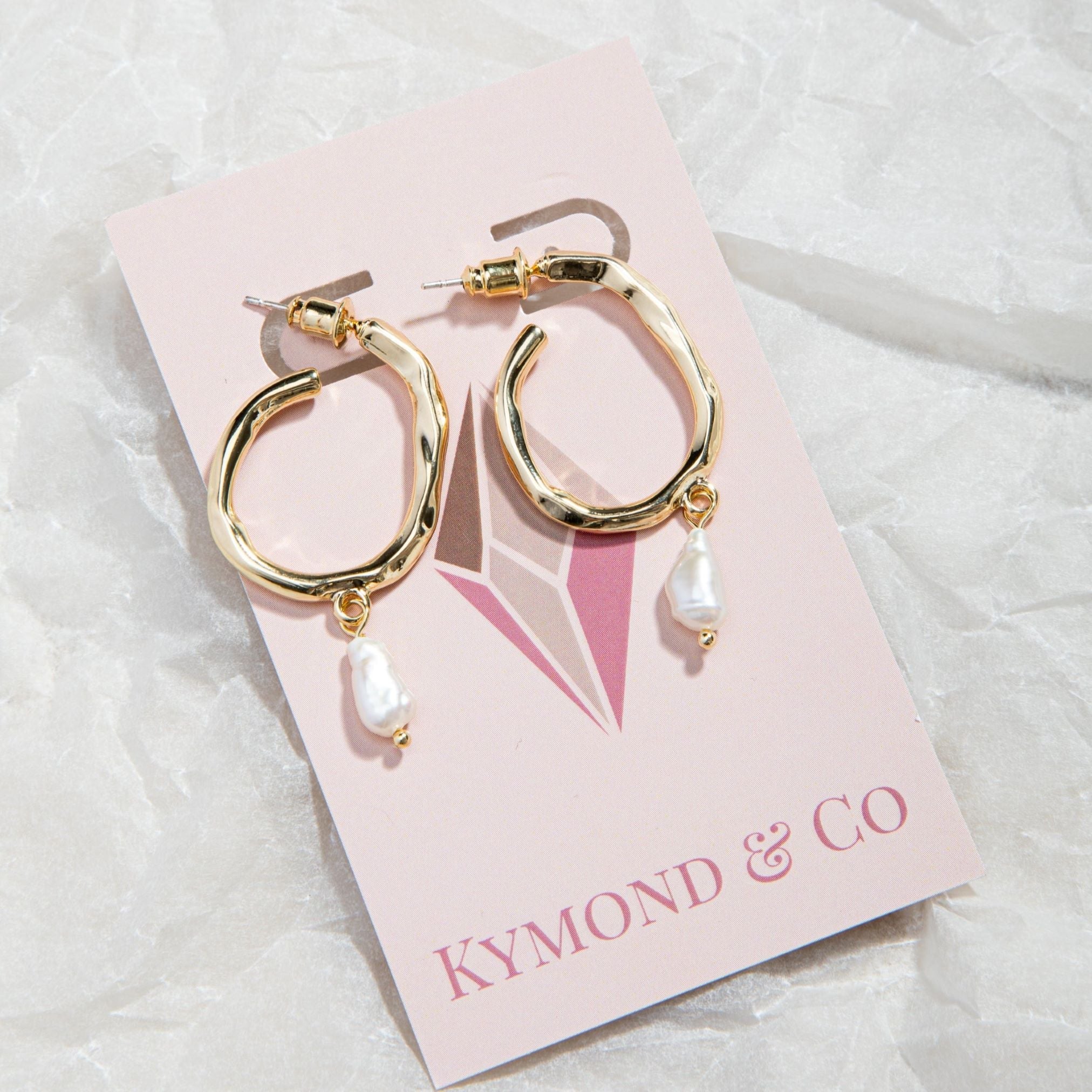 Gold Earrings - Kymond & Co